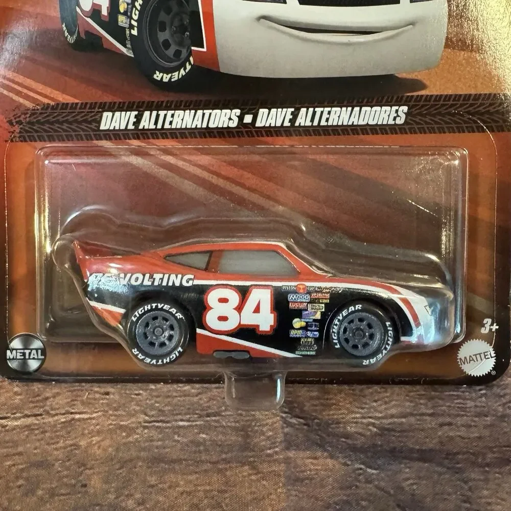 Disney Pixar Cars Dave Alternators 84 Re-Volting Piston Cup Diecast Mattel New
